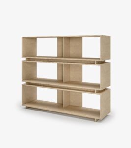 Shelving Unit 3 Birch