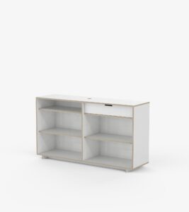 Cash Desk Large White