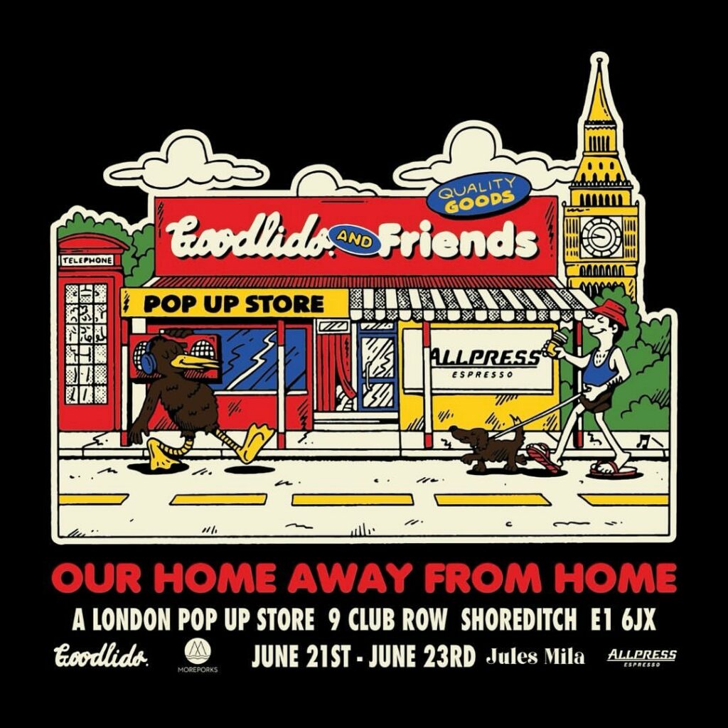 Goodlids PopUp in Shoreditch, London