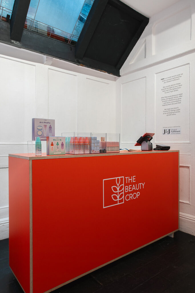 Holiday Event Furniture Hire by FoundPop for Beauty Crop
