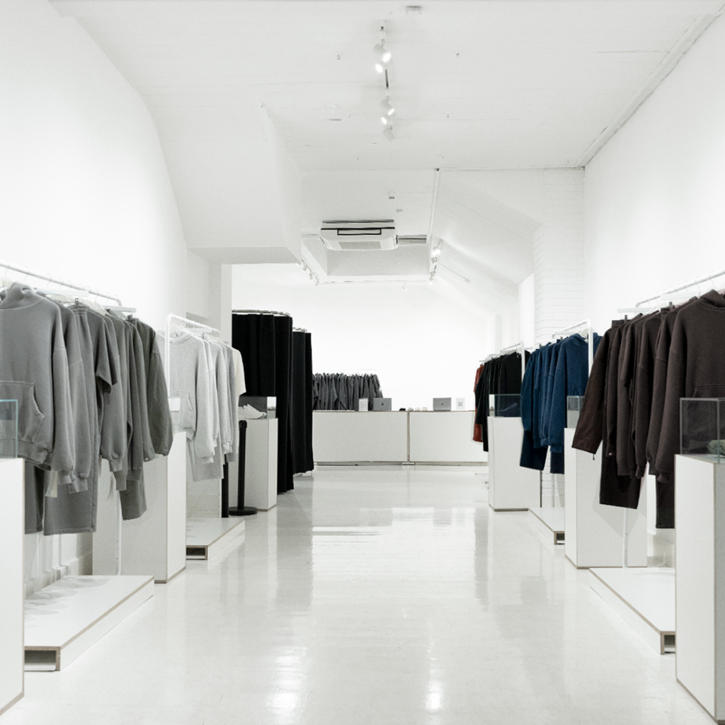 Velour Garments x ASICS pop-up with FoundPop Furniture Rentals