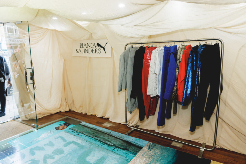 Bianca Saunders Event with PUMA featuring FoundPop Activation Rentals in London