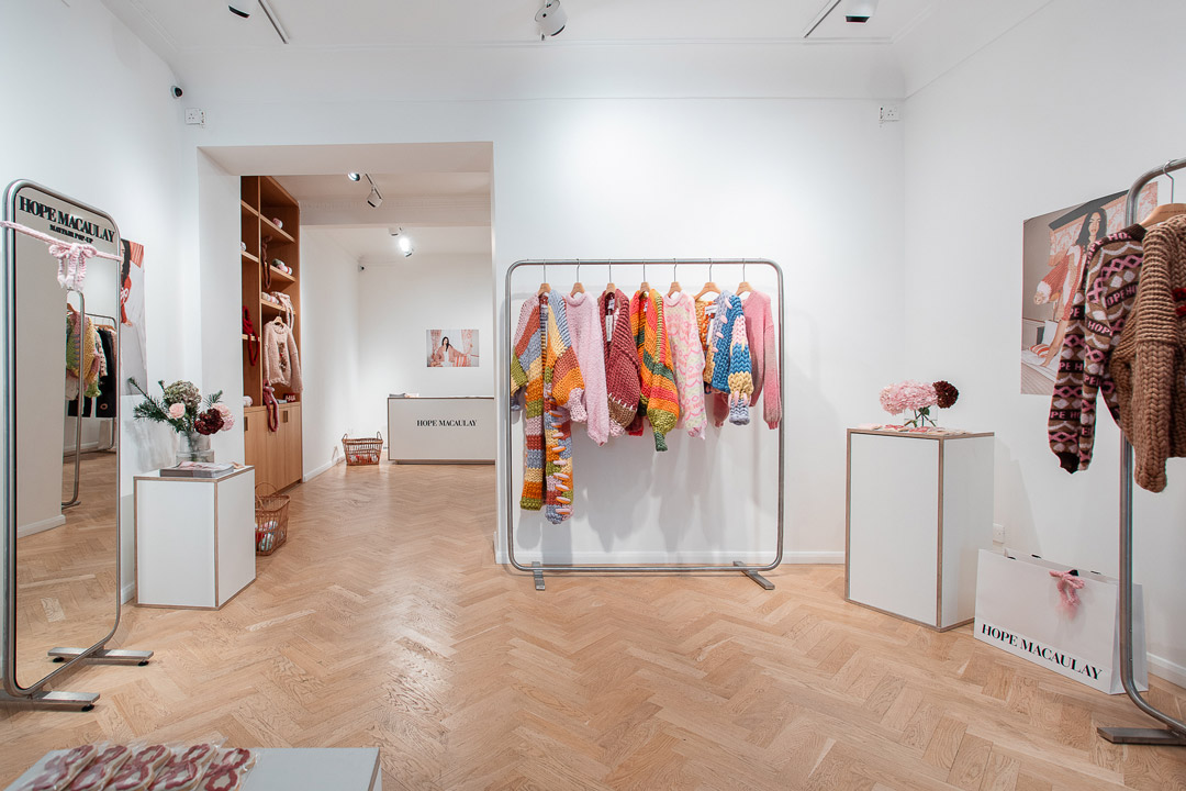 London Event Furniture Hire by FoundPop for Hope Macaulay Pop-Up in Mayfair, London