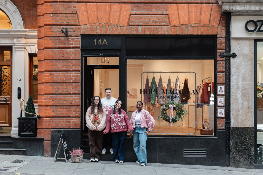 London Event Furniture Hire by FoundPop for Hope Macaulay Pop-Up in Mayfair, London