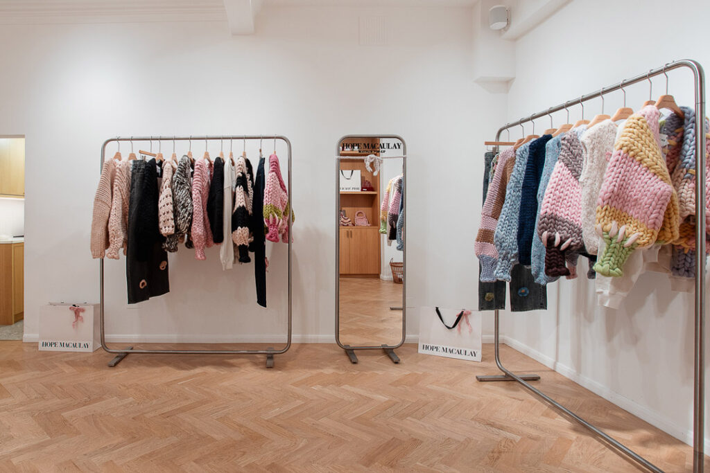 London Event Furniture Hire by FoundPop for Hope Macaulay Pop-Up in Mayfair, London