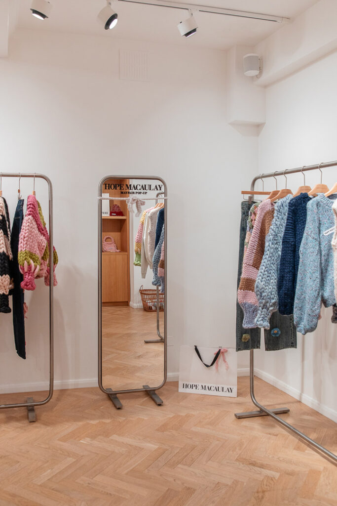 London Event Furniture Hire by FoundPop for Hope Macaulay Pop-Up in Mayfair, London