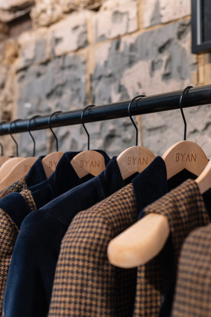 London hanging rail hire by FoundPop