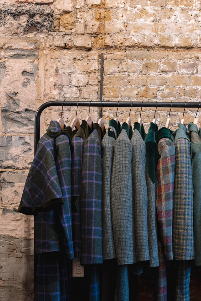 London hanging rail hire by FoundPop