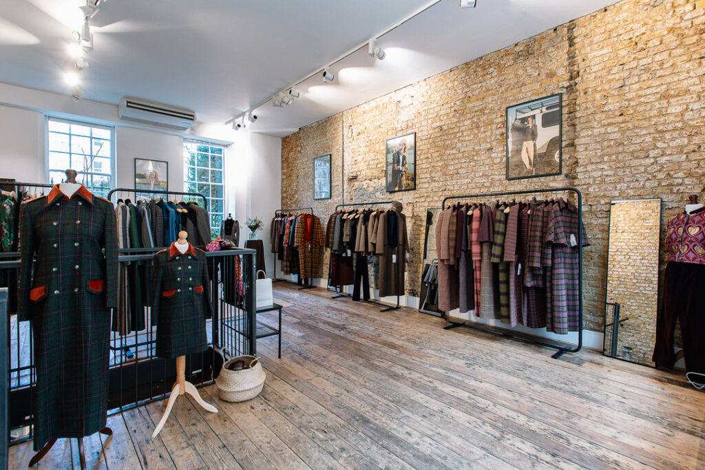 London hanging rail hire by FoundPop