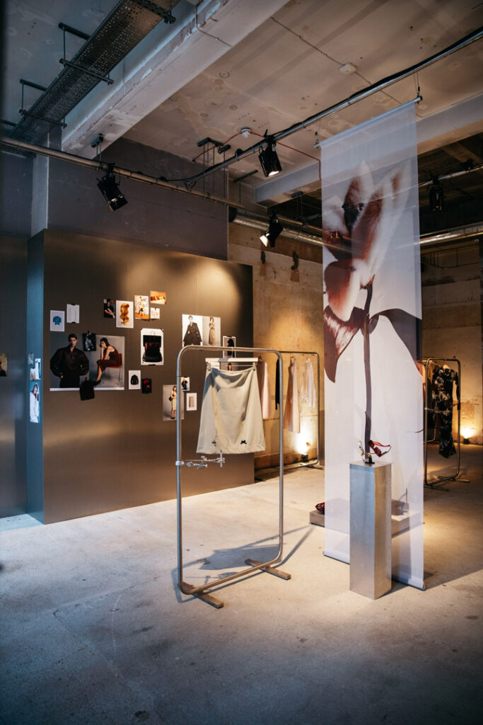 London event furniture hire and hanging rail rentals by FoundPop