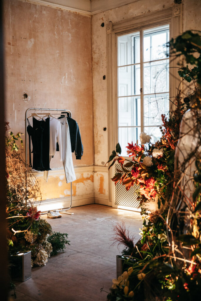 London event furniture hire and hanging rail rentals by FoundPop