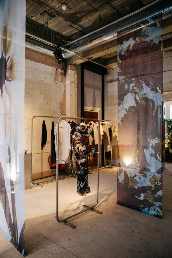 London event furniture hire and hanging rail rentals by FoundPop