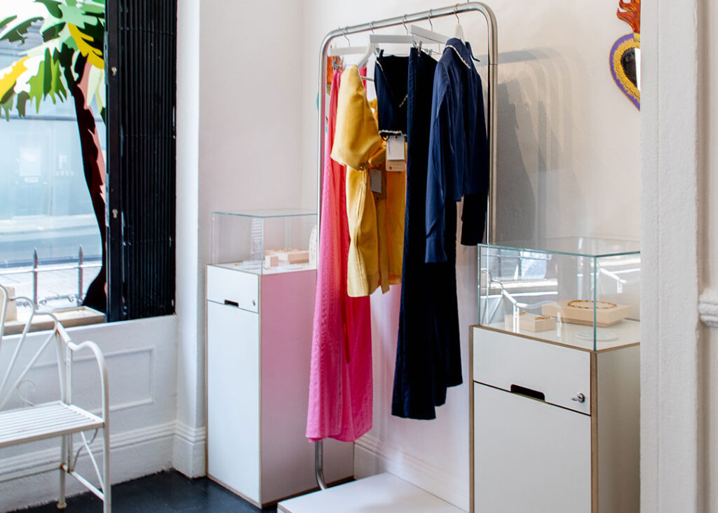 Event furniture hire by FoundPop for Tea and Tequila