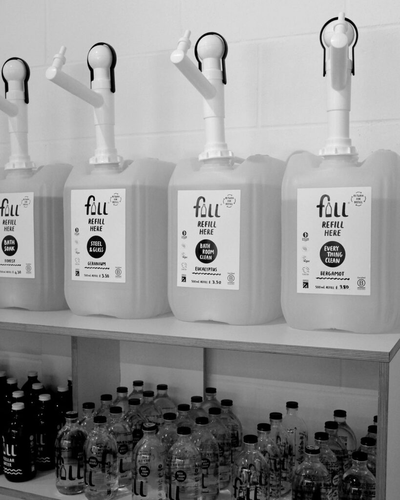 Sustainable event furniture hire for Fill, supplied by FoundPop