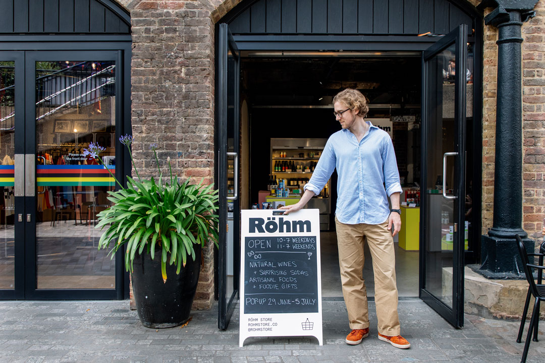 Event furniture hire by FoundPop, premium activation partner for F&B brands such as Rohm and Another Pantry