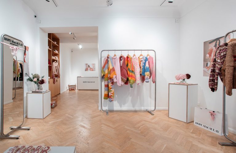 London Event Furniture Hire by FoundPop for Hope Macaulay Pop-Up in Mayfair, London